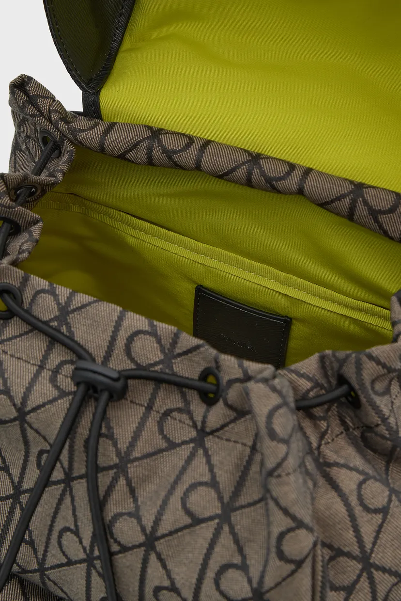 Рюкзак/MIXED EMBLEM AOP FLAP BACKPACK 5