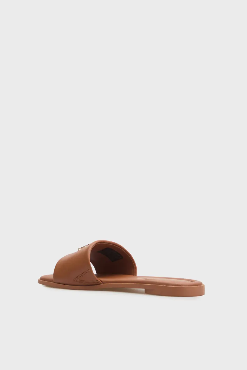 Слайдеры TH LOGO HARDWARE LEATHER MULE 5