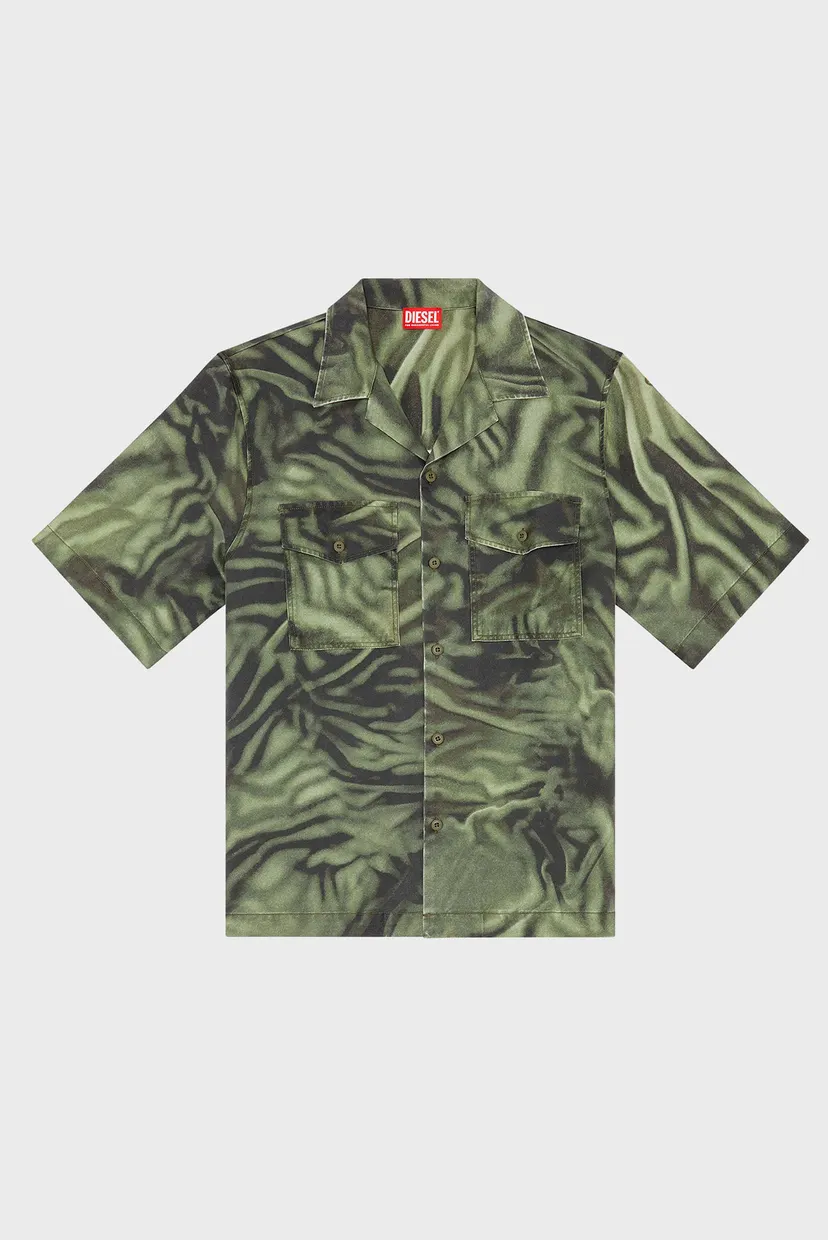 Рубашка с коротким рукавом S-SAM-ZEBRA CAMICIA 5