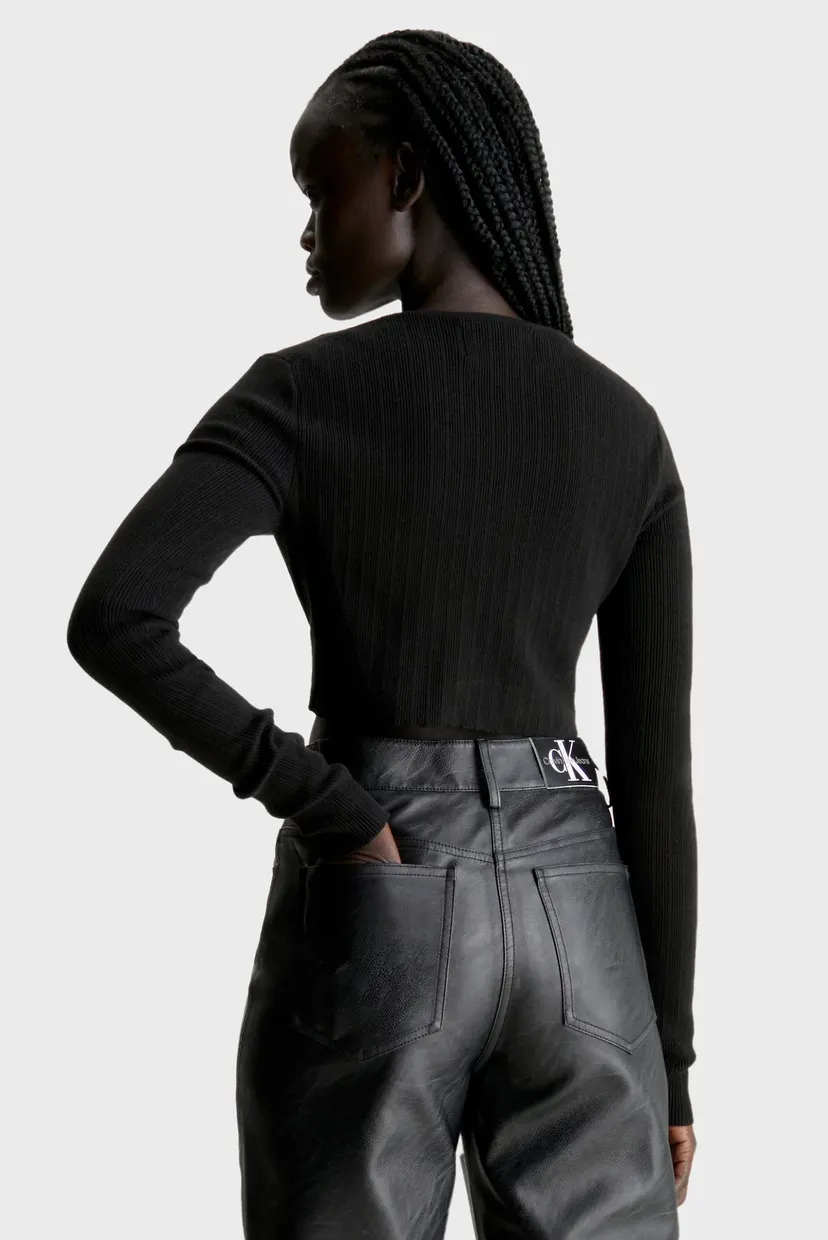 Свитер VARIEGATED RIB EASY SWEATER 3