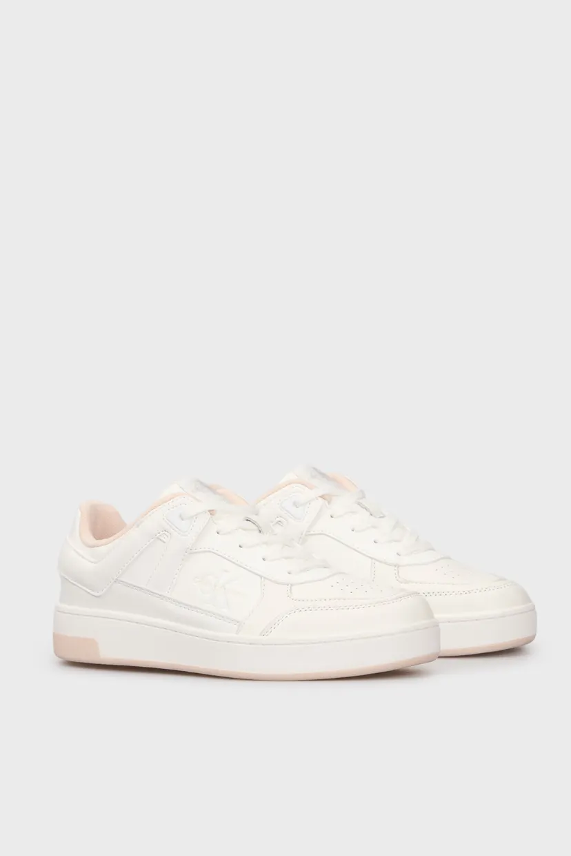 Женские белые сникерсы BASKET CUPSOLE LOW MIX 3