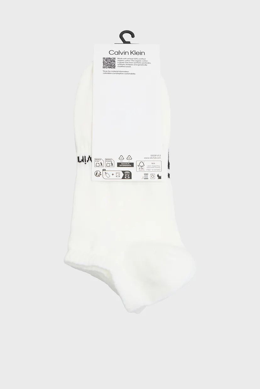 Носки CK MEN SNEAKER 2P LOGO STRIPE 3