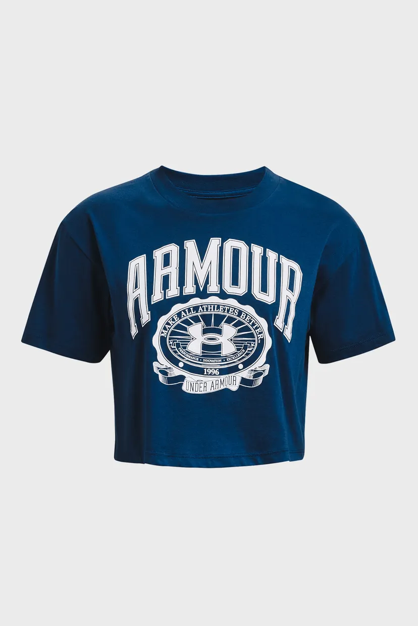 Футболка UA COLLEGIATE CREST CROP SS 5
