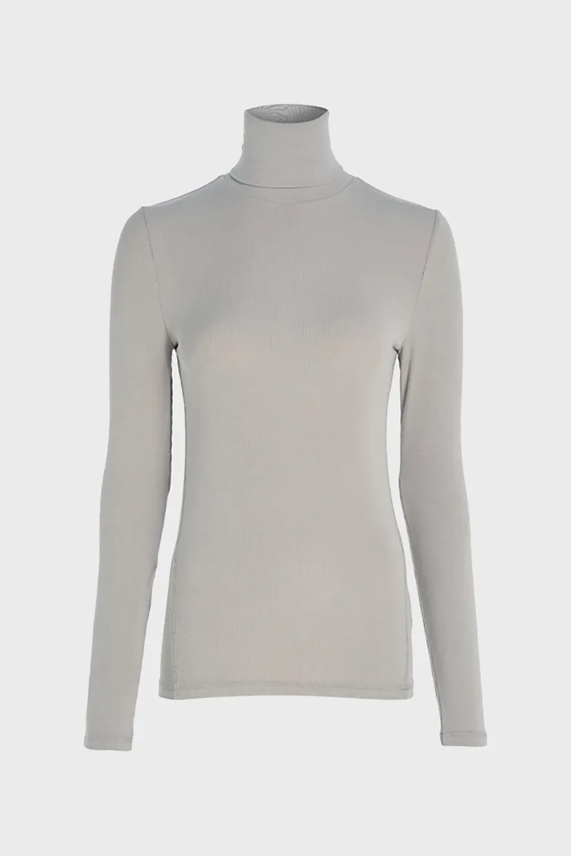 Лонгслив MODAL RIB LONGSLEEVE TURTLENECK 5