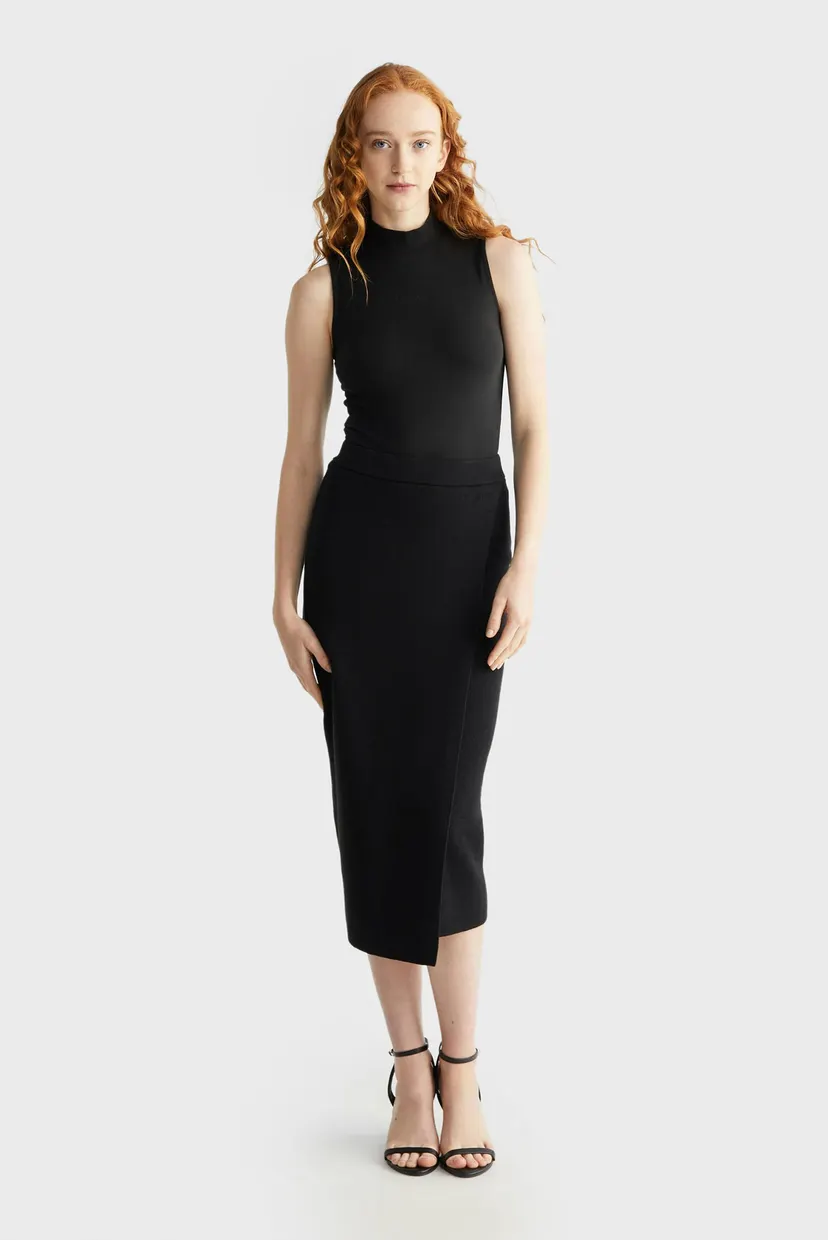Юбка RIB FITTED SKIRT 4