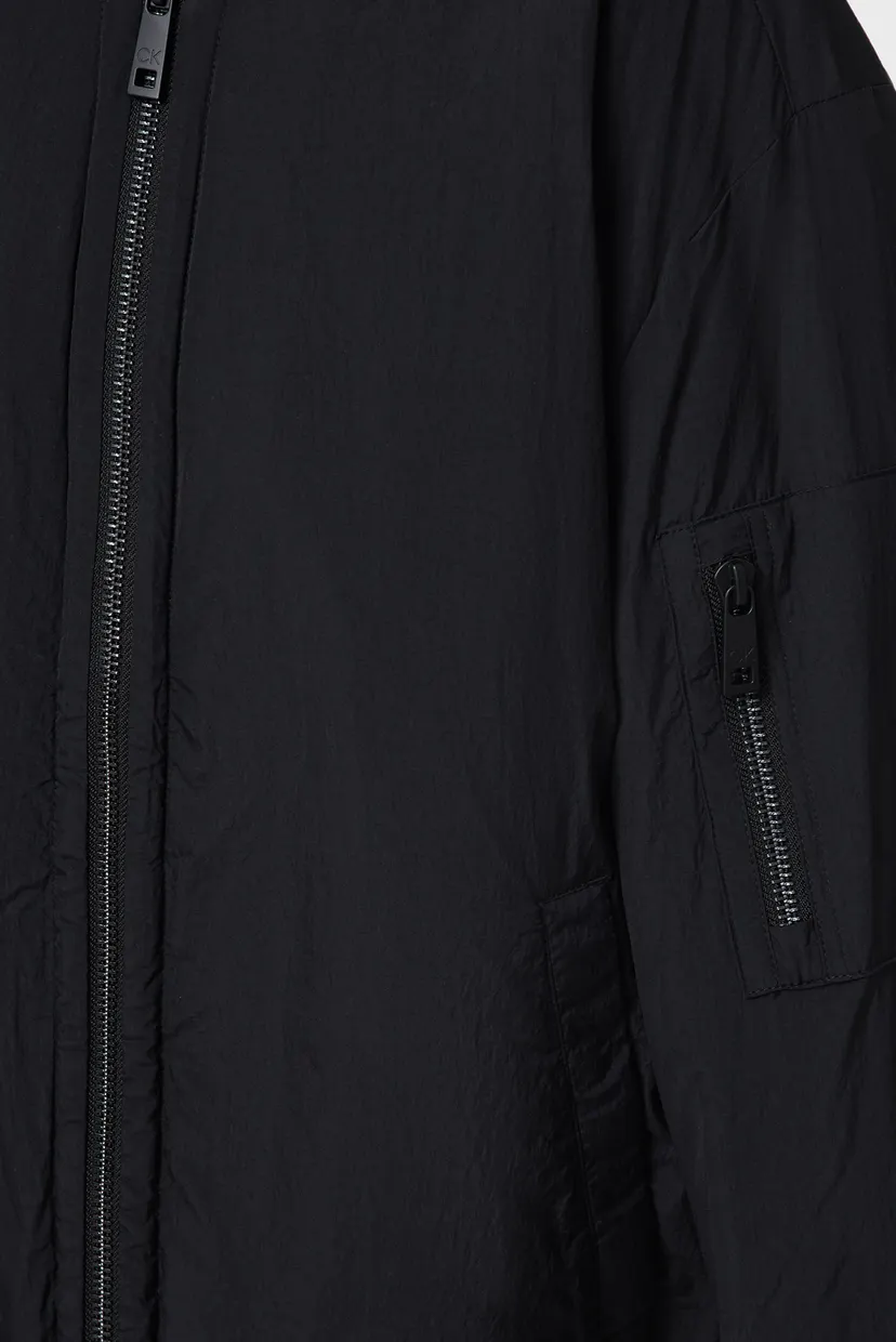 Женский черный бомбер LIGHT PADDED BOMBER JACKET 6