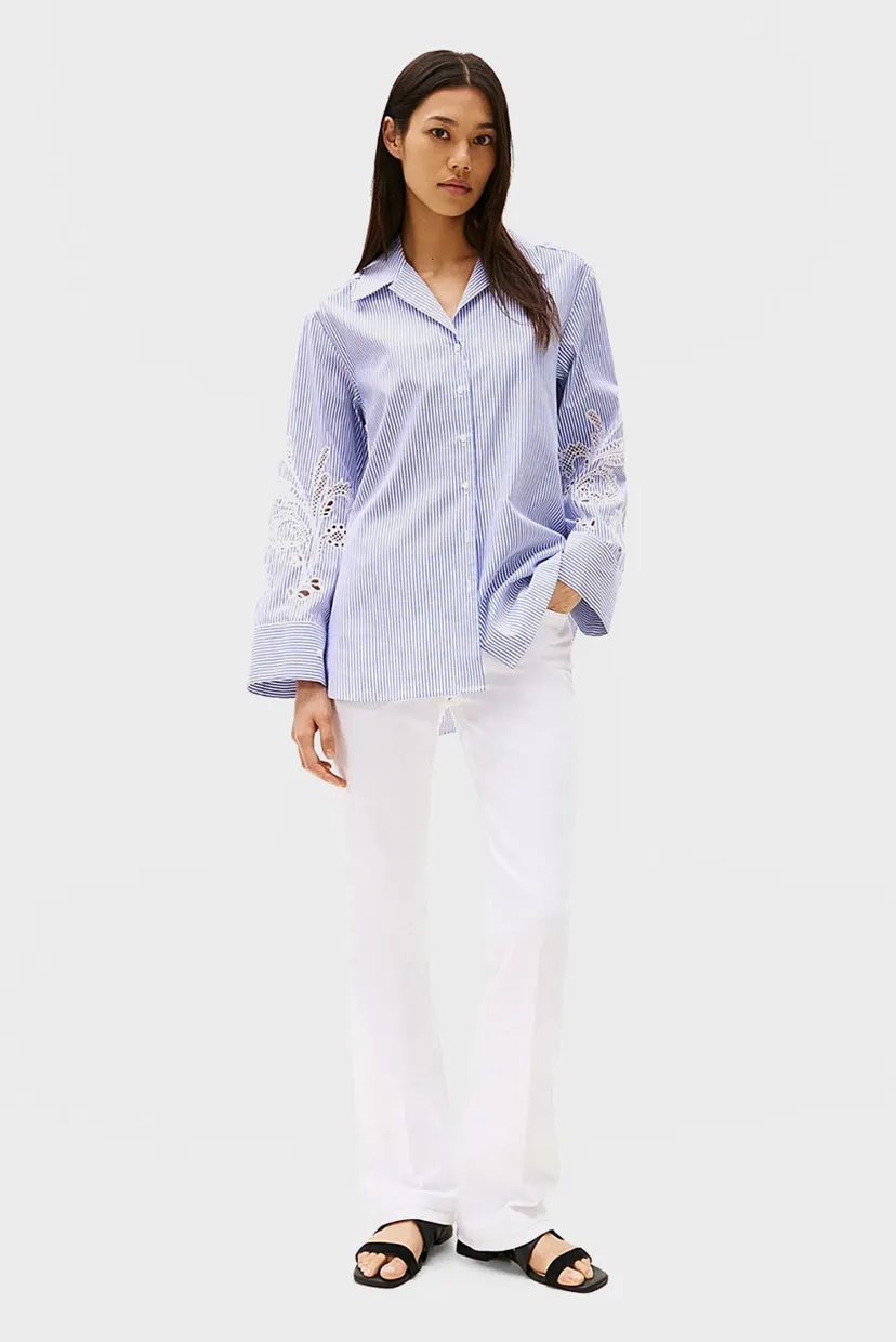 Рубашка BRODERIE ANGLAISE COTTON SHIRT 4