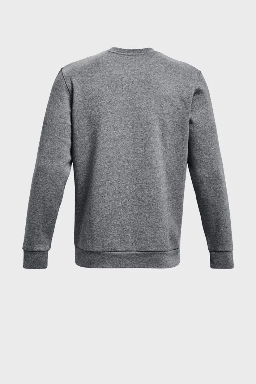 Мужской серый свитшот UA Essential Fleece Crew 12
