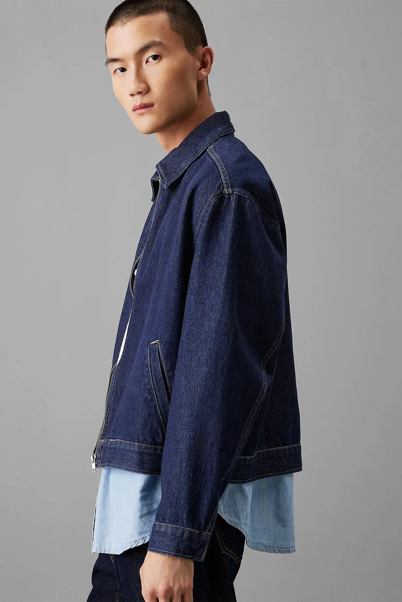 Куртка джинсовая RELAXED ZIP DENIM JACKET 4
