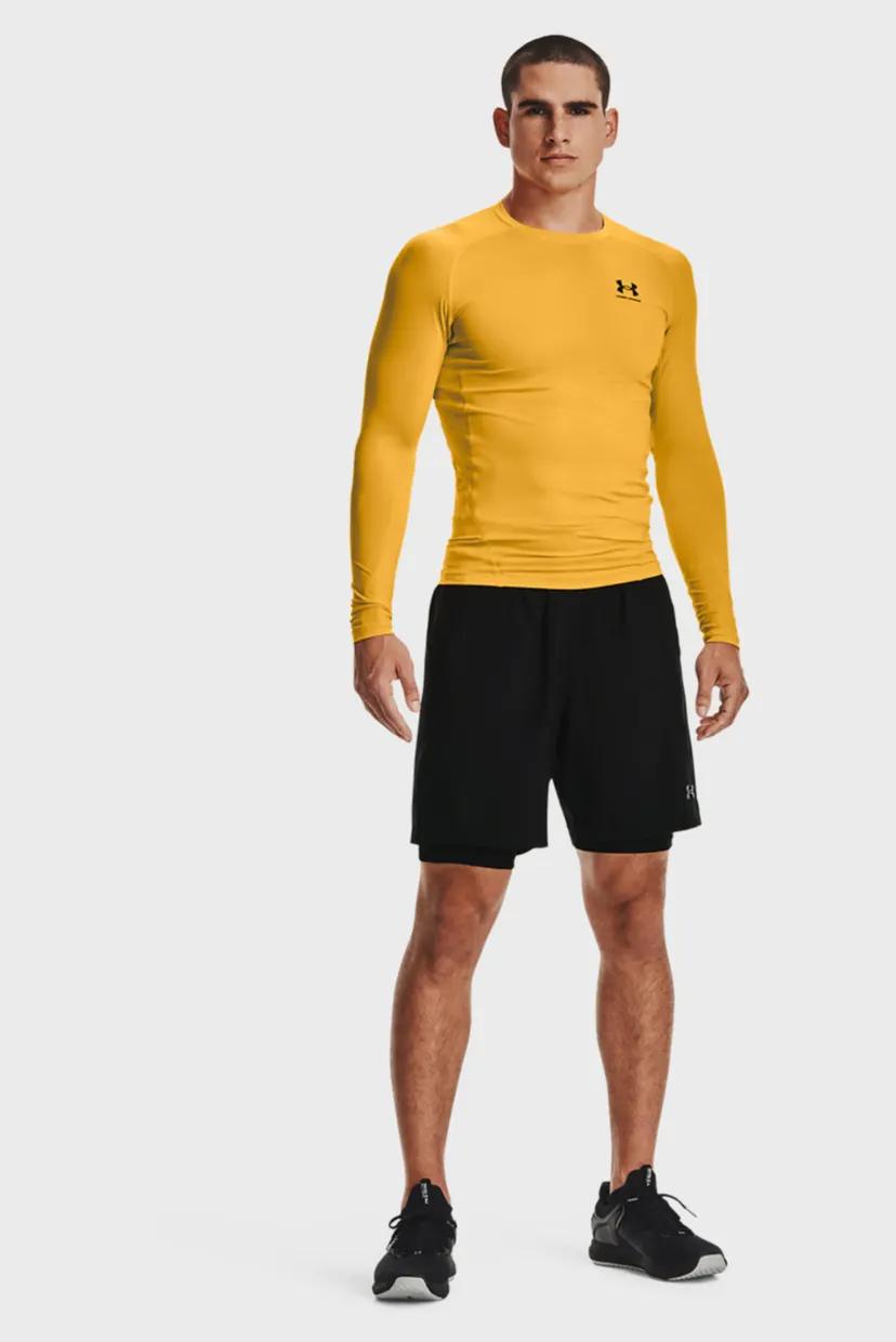 Мужские черные велосипедки UA HG Armour Shorts 8