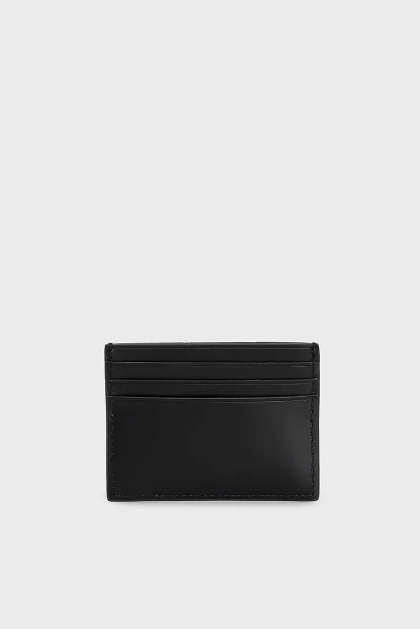Ерлерге арналған  қара былғары кардхолдер CK SMOOTH CARDHOLDER 4