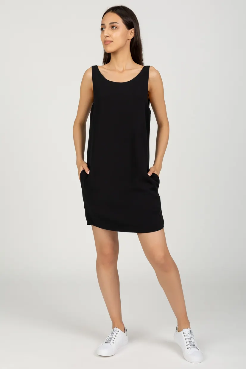 Платье TRAVEL CREPE MINI DRESS 5