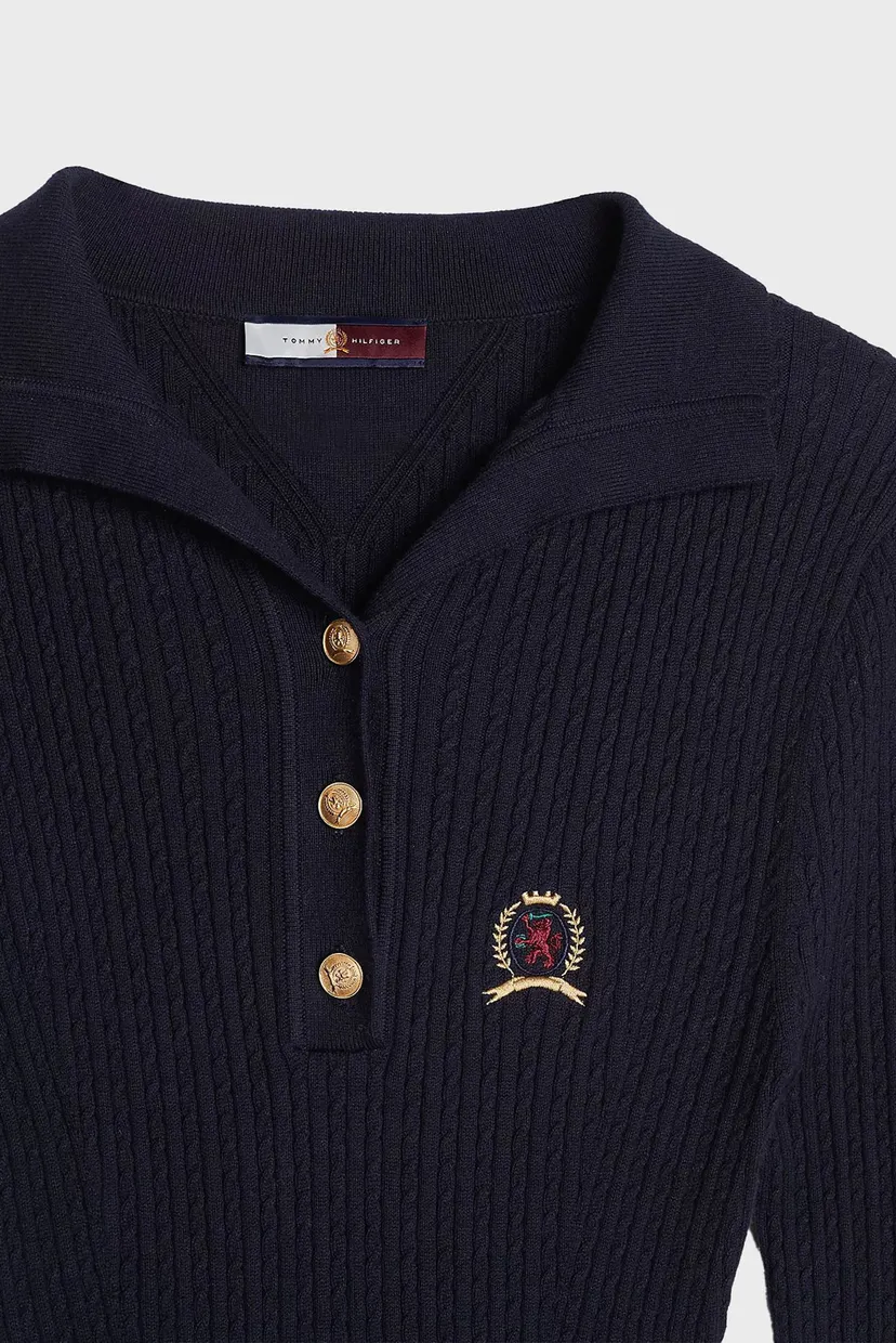 Платье THC CC GS CABLE POLO SWTR DRESS 5