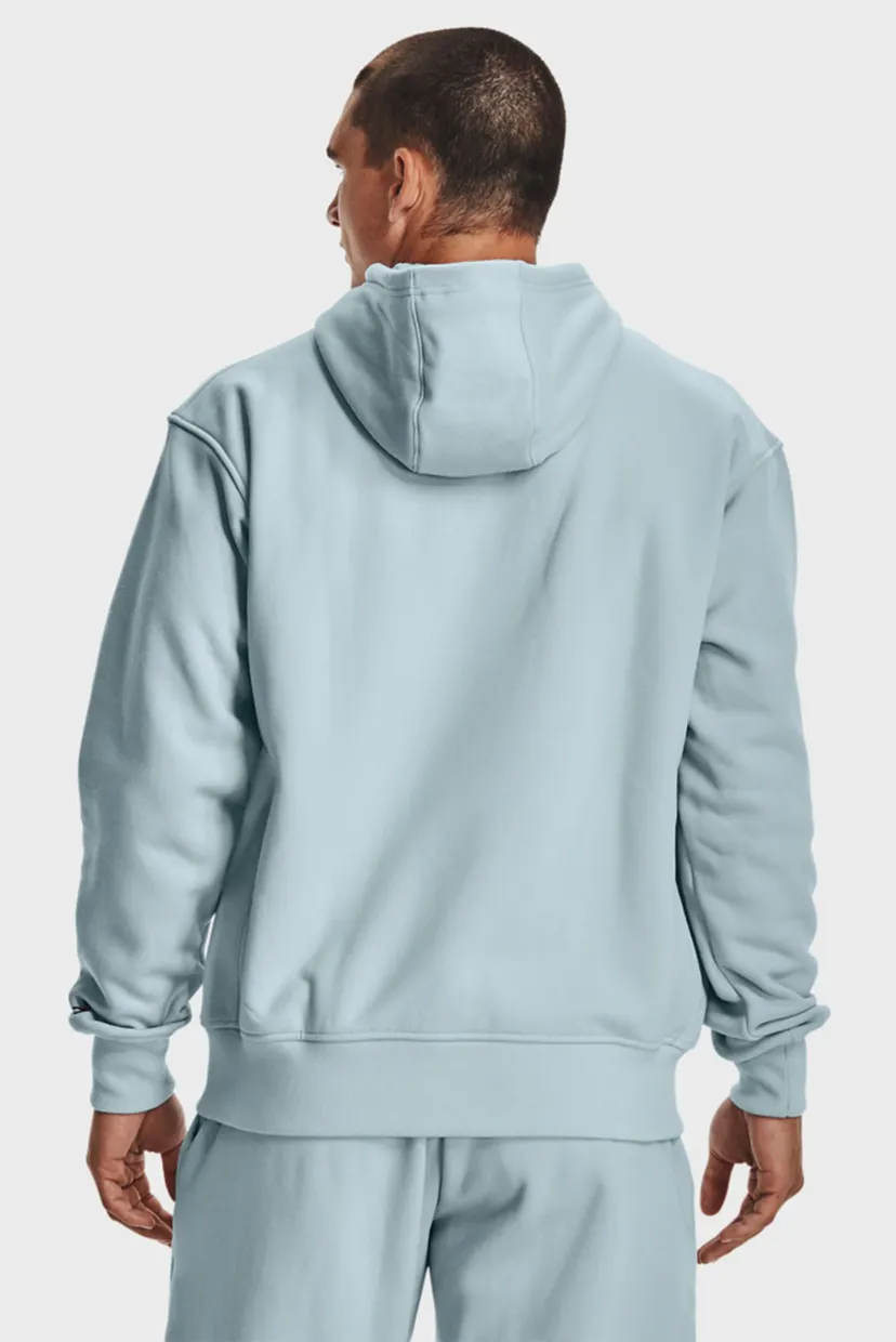 Мужское голубое худи UA DNA HOODIE 3