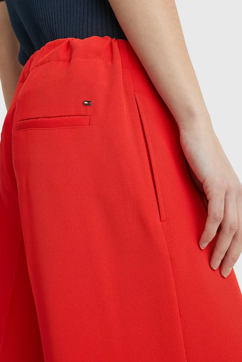 Шалбар WIDE LEG FLUID TWILL CROPPED 5