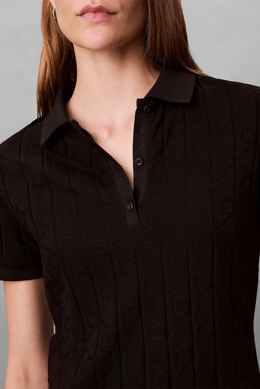 Платье SS AOP JACQUARD MINI DRESS 5