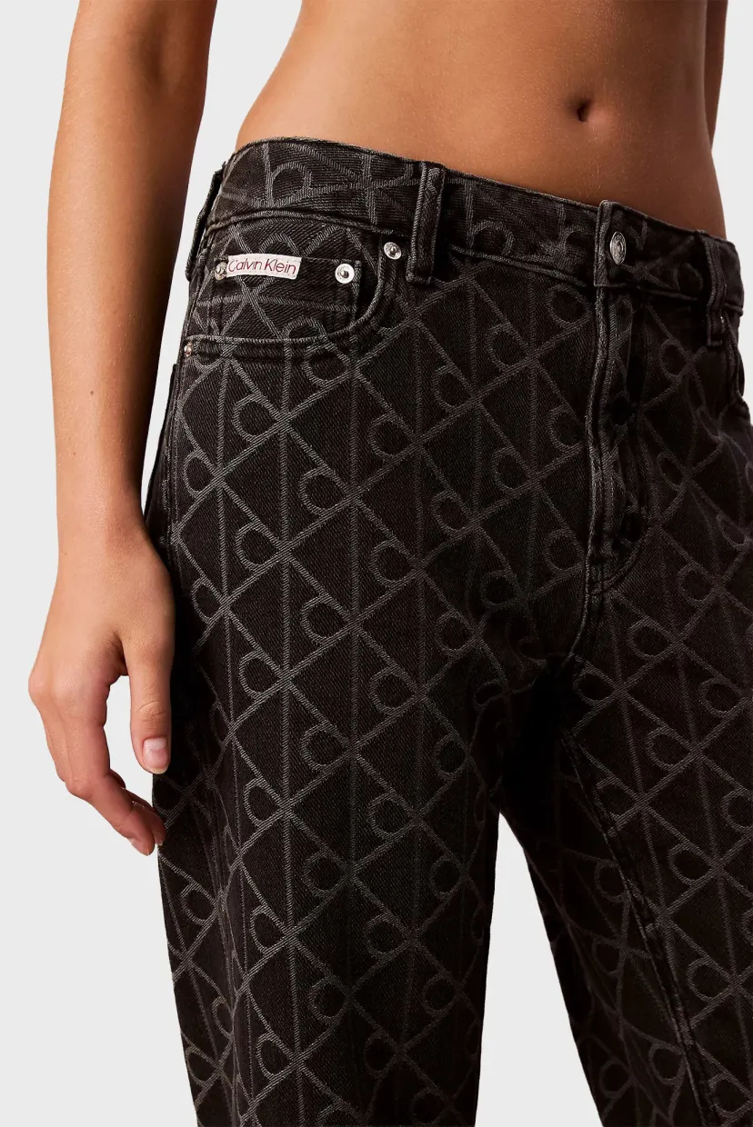 Джинсы SIGNATURE 90s STRAIGHT BLACK EMB 5