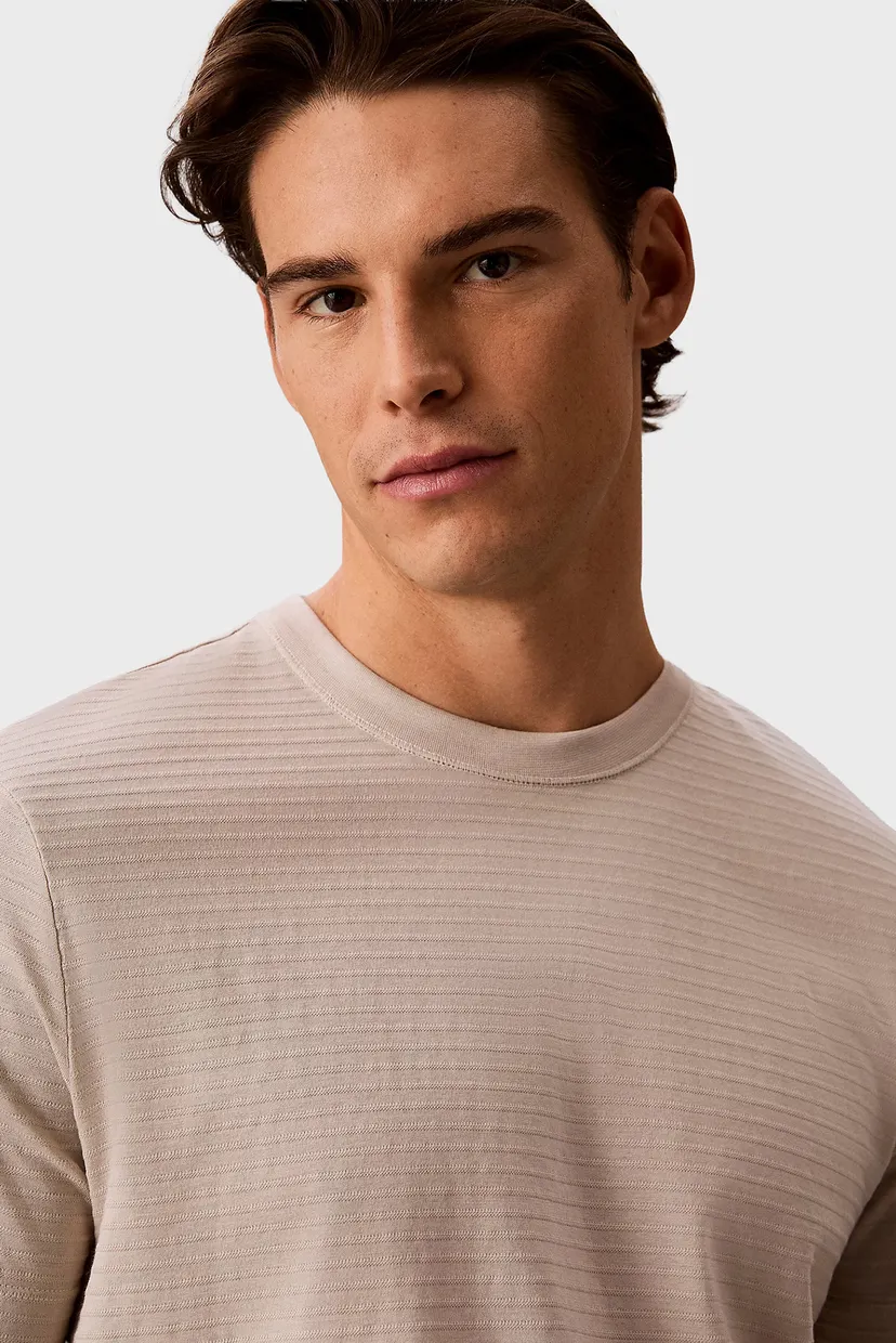 Футболка/SS TEXTURED STRIPE CREWNK TEE 6