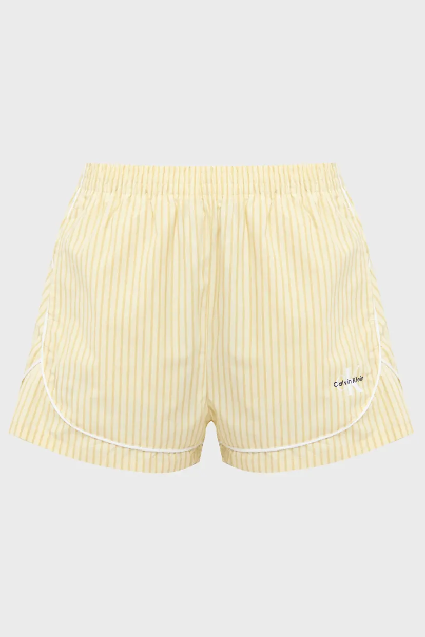 Шорты CK GRAPHIC POPLIN TRACK SHORT 7