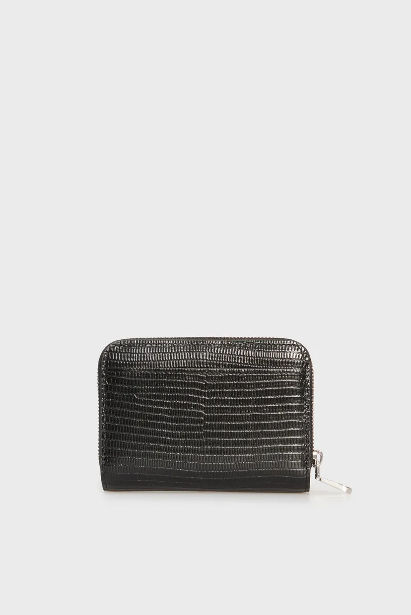 Кошелек/LIZARD EMBOSSED LTHR MED FLAP ZI 3