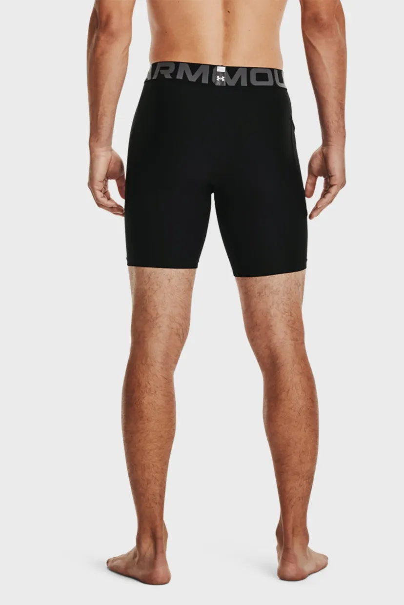Мужские черные велосипедки UA HG Armour Shorts 3