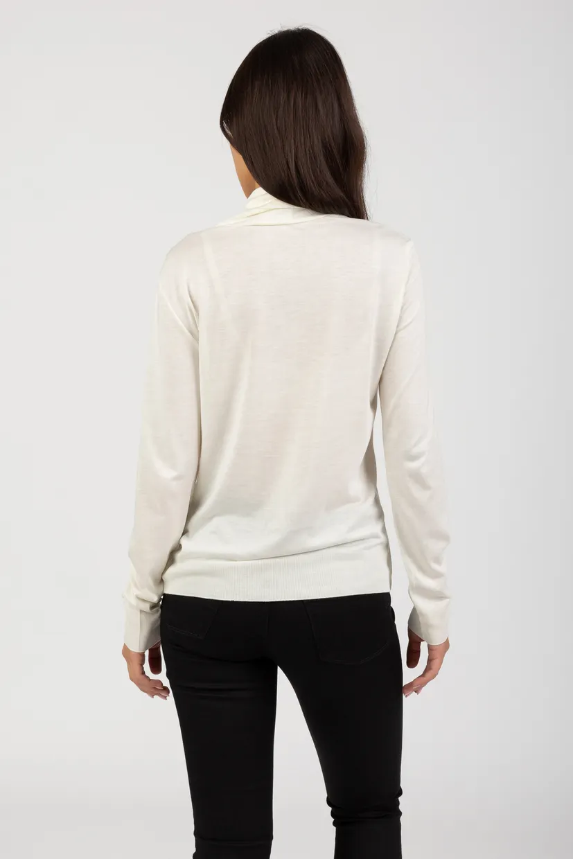 Лонгслив LYOCELL KNIT ROLL NECK TOP 3