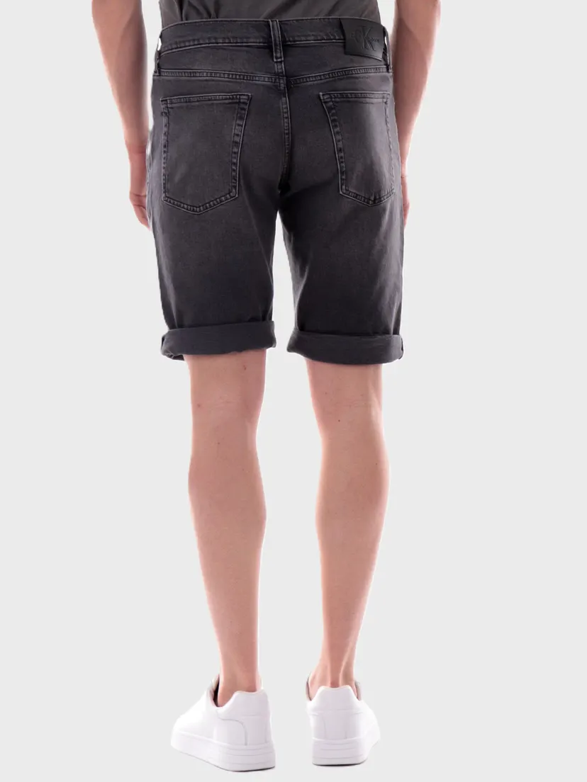 Ерлерге арналған  сұр джинс қысқа шалбар SLIM SHORT 3