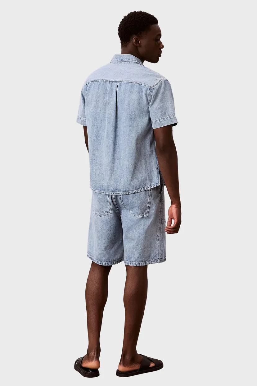 Шорты LINEN DENIM UTLITY SHORT SHALLOW 4