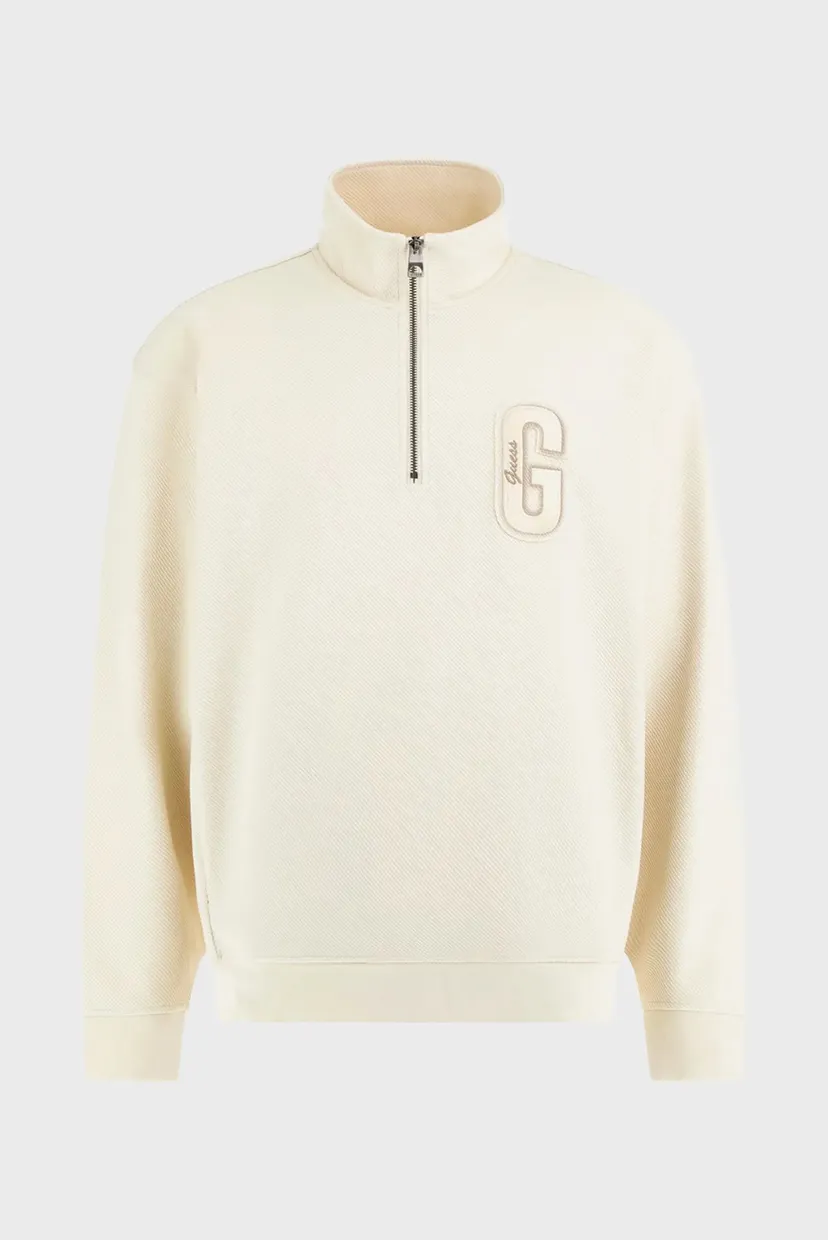 Свитшот HARRIS TWILL ZIP MOCK NECK 5