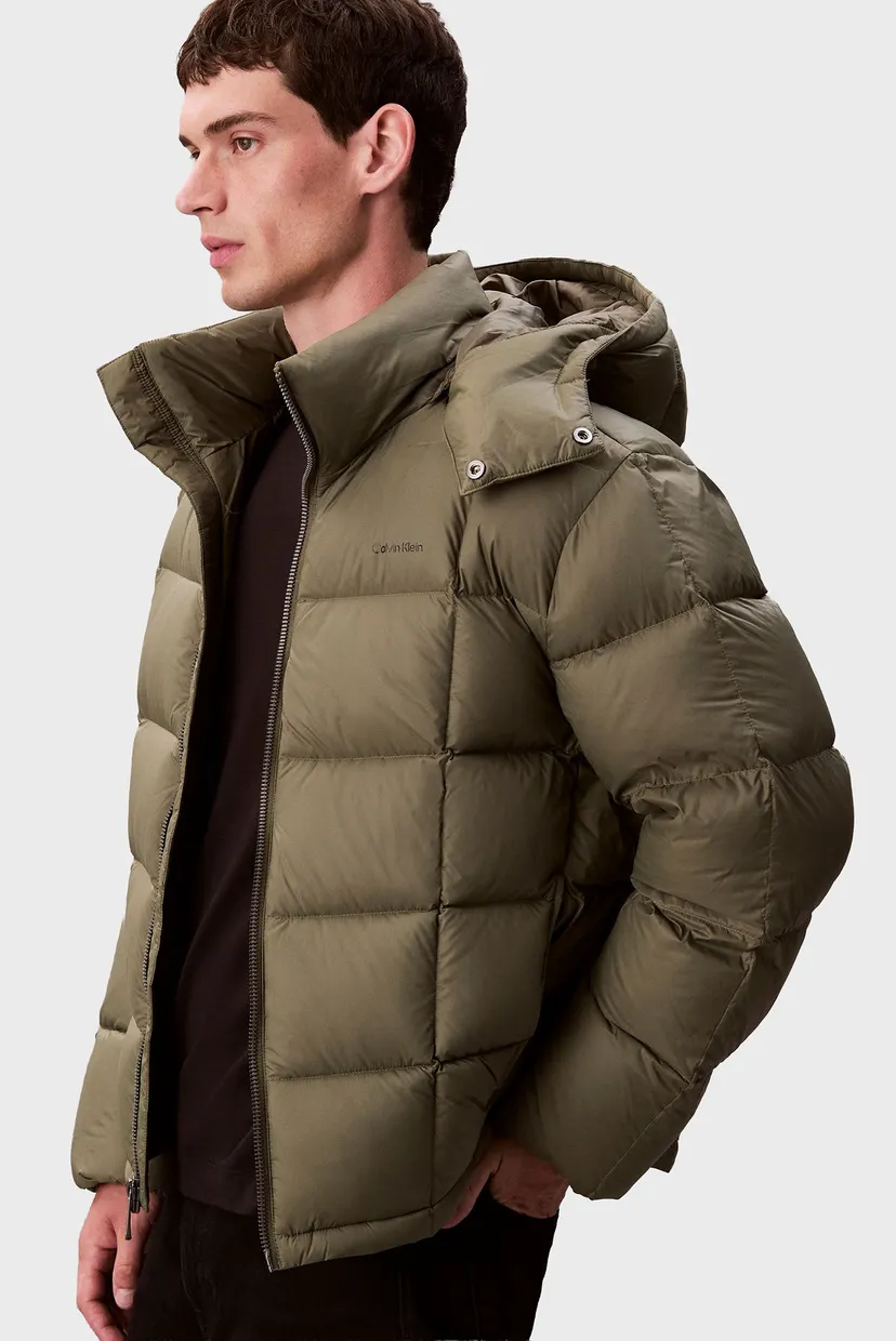 Куртка зимняя LS NYLON QUILTED DETACHABLE HOOD 11