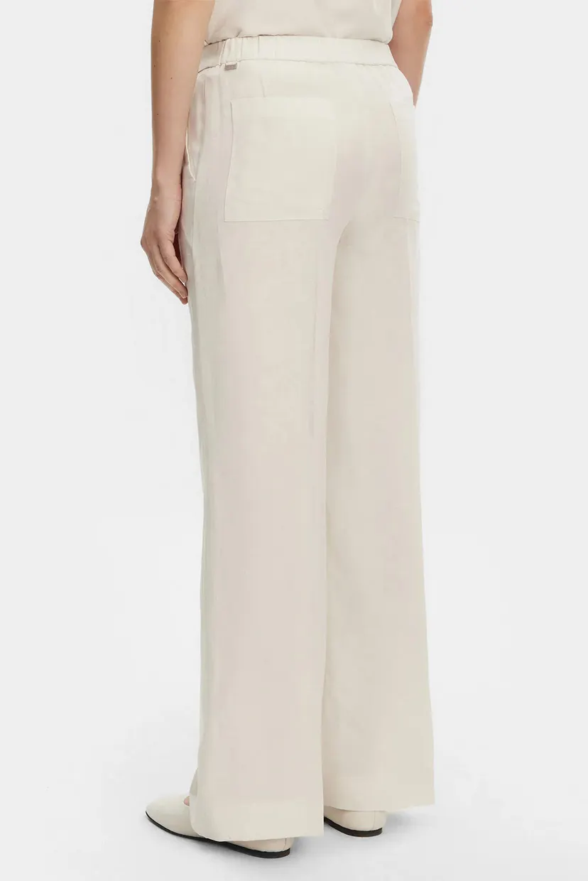 Штаны LINEN BLEND WIDE LEG PANTS 3