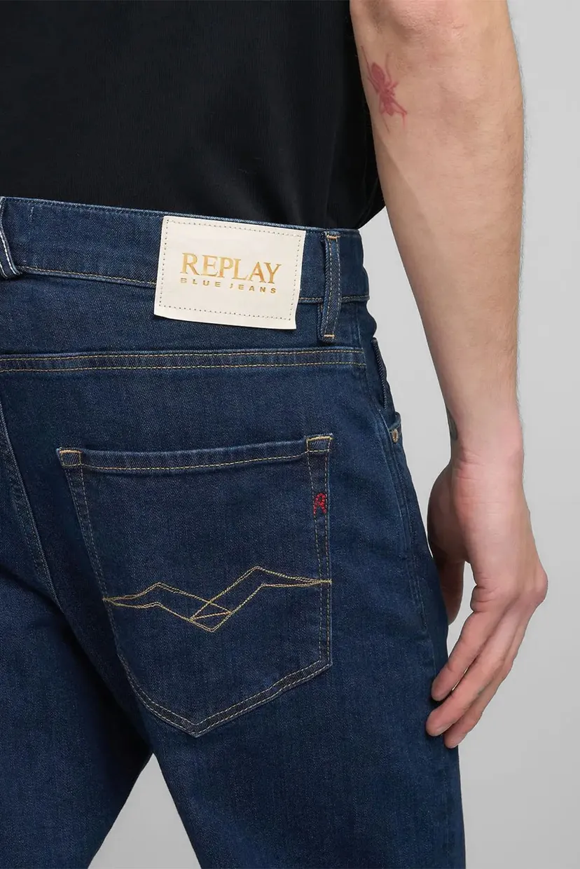 Джинсы синие Replay 7