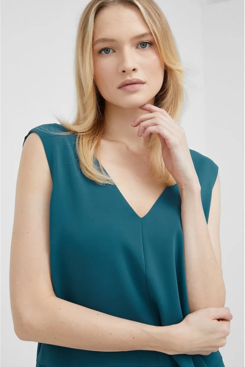Платье TRAVEL CREPE V NECK DRESS 4