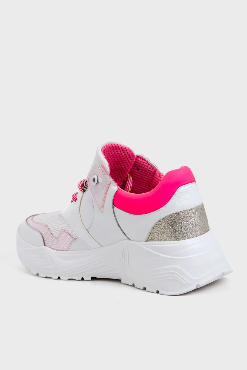 Кроссовки/TBS/USHUAIA - SNEAKER ORTENSIA IN NAPPA L. +MESH 3