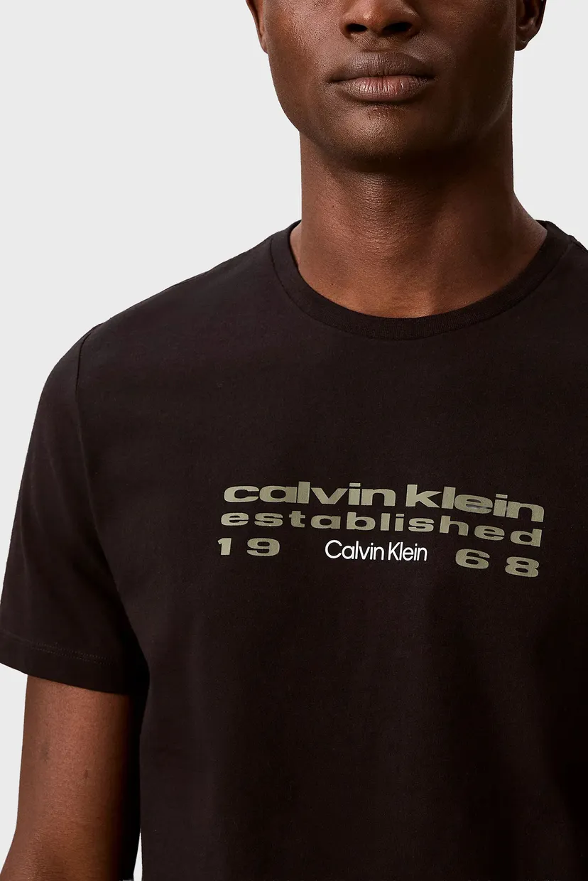 Футболка/SS 30s EU CALVIN KLEIN FUTUR GRA 4