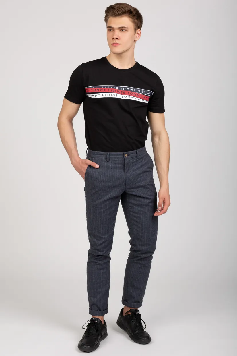 Штаны DENTON WOOL LOOK STRIPE 4