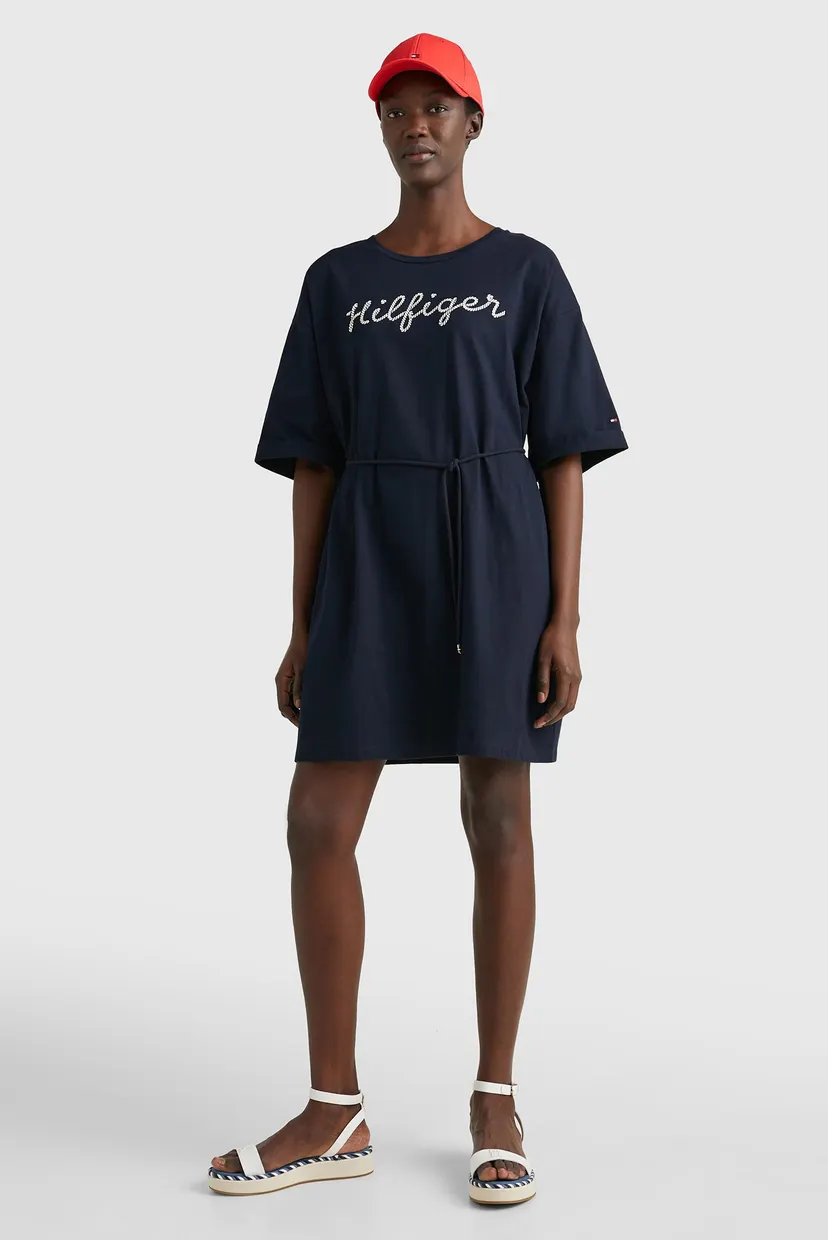 Платье REG ROPE PUFF PRINT KNEE DRS SS 7