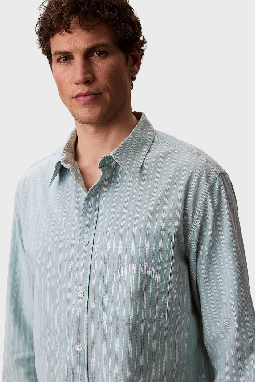 Рубашка LS YD STRIPE WASHED OXFORD EASY 5