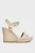 Женские бежевые босоножки SEASONAL WEBBING WEDGE