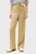 Женские бежевые льняные брюки TAILORED STRAIGHT