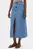 Женская голубая джинсовая юбка A-LINE MAXI