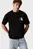 Ерлерге арналған қара футболка BOLD CK TEE