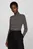 Лонгслив GOLD RIB STRIPE ROLL-NK LS