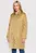 Женский коричневый плащ MINIMAL PADDED SATIN COAT