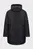 Мужская черная пуховая парка SATEEN PARKA MODERN COMFORT FIT