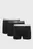 Мужские черные боксеры (3 шт) TRUNK METALLIC WB