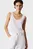 Женская белая льняная майка LINEN JERSEY TANK