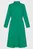 Женское зеленое платье MD BLOUSON LS MIDI SHIRT DRESS Tommy Hilfiger