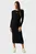 Платье FLAMINIA LS CN RIBBED DRESS SW