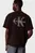 Футболка/A- SS OVERSIZED EMBOSS MONOLOGO Calvin Klein Jeans